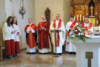 Silbernes Priesterjubilaeum Pfarrer Heuel