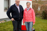 Aufstellung Leuchtturm in Arolsen