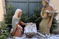 Besuch im Krippenmuseum in Telgte