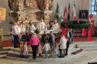 Der Nikolaus kommt zum Patronatsfest