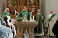 Einfuehrung von Pfarrer Heuel in Bad Arolsen