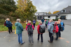 Auftakt der Wanderung in Westheim